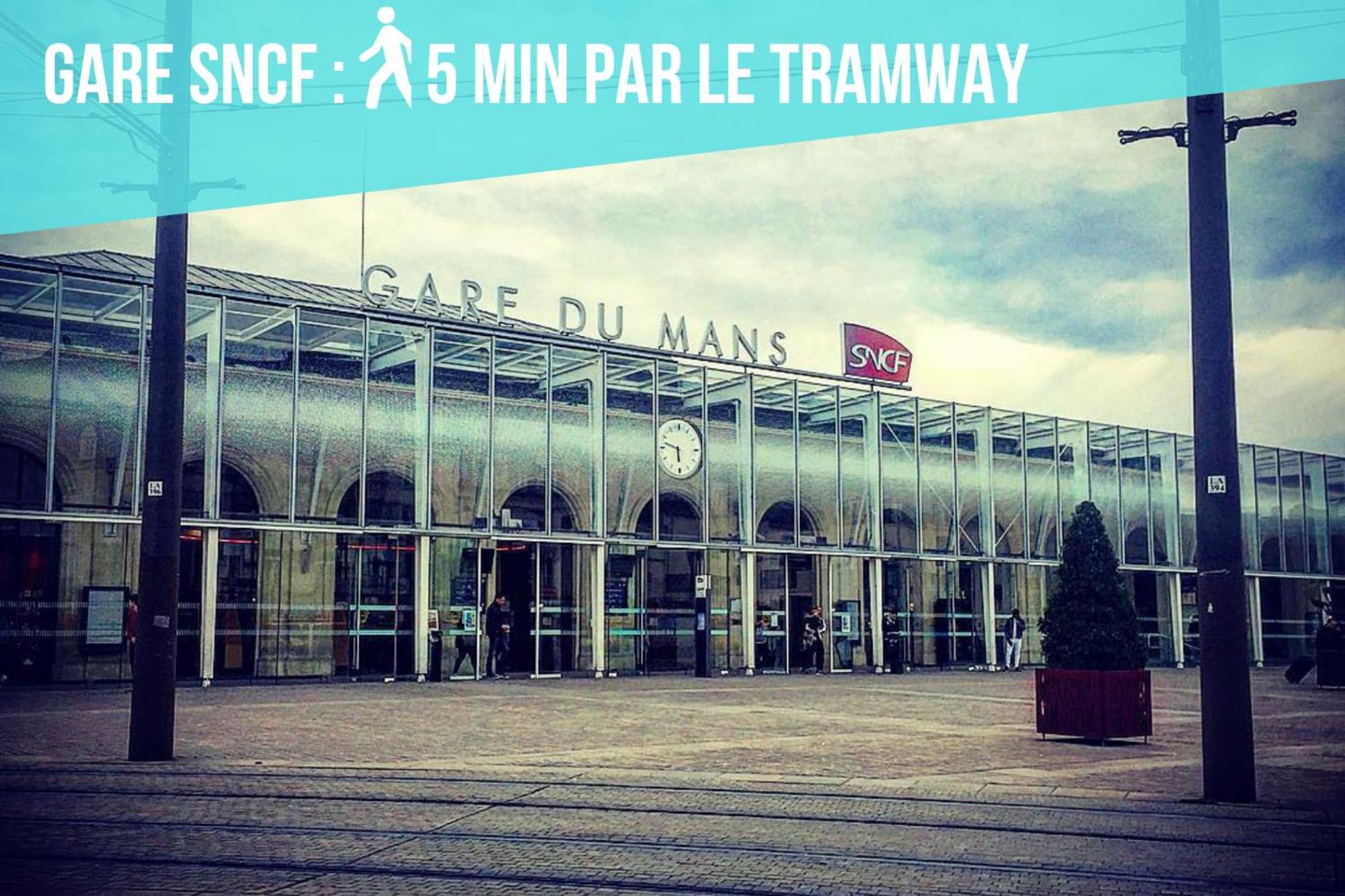 르망 Tramway 10 Jaures Cosy Proche Gare 아파트 외부 사진